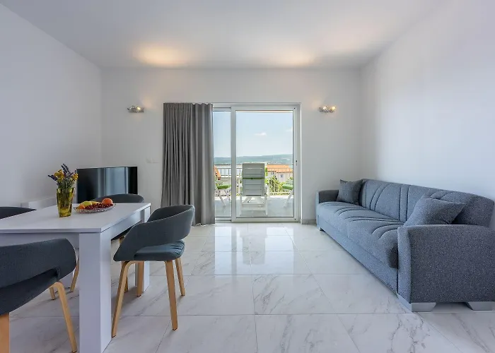 Lichtdurchflutetes Mit Grillbereich, Meerblick, Waschmaschine Appartement *
